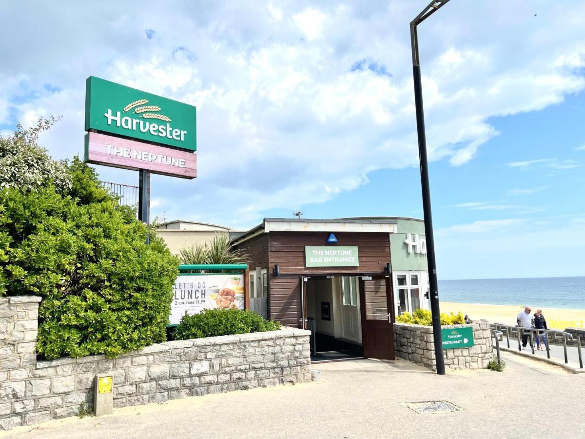 Sea View Family Stay By Beach Gym & Parking Bournemouth Exterior foto